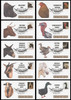 5583 - 5592 / 55c Heritage Breeds 2021 Set of 10 FDCO Exclusive First Day Covers