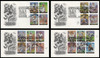 3408a - t  / 33c Legends of Baseball : Greatest Players 2000 All 20 on 4 Artcraft FDCs