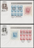 3139 - 3140 / 50c and 60c Pacific '97 Full Sheets 1997 Set of 2 With Brown and Black Cachet Artcraft FDCs