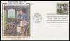 2434 - 2437, 2437a and 2438 / 25c Classic Mail Transportation : World Stamp Expo '89 Set of 6 Colorano Silk 1989 FDCs