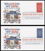 5010 - 5011 / 49c World Stamp Show 2015 Set of 2 Digital Color Postmark FDCO Exclusive FDCs