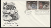 2372 - 2375 / 22c Cat Breeds 1988 Set of 2 Artcraft / PCS First Day Cover
