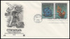 2700 - 2703 / 29c Minerals 1992 Set of 2 PCS First Day Cover