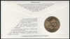 1631a / 13c Spirit of '76 Se-Tenant Strip with Brass Medallion Cachet 1976 International Stamp Collector Society FDC
