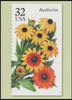 1995 32c Fall Garden Flowers Set of 5 Collectible Postcards