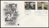 3061 - 3064 / 32c Pioneers of Communication 1996 Set of 2 PCS First Day Covers