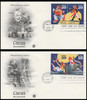 2750 - 2753 / 29c Circus 1993 Set of 2 PCS First Day Covers