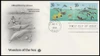 2863 - 2866 / 29c Wonders Of The Sea 1994 Set of 2 PCS First Day Covers