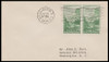 0740 - 0749 / 1c - 10c National Parks 1934 Set of 10 Adam K. Bert Mini Uncacheted First Day Covers