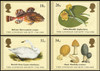 The Linnean Society 1988 Set of 4 British PHQ Cards #107
