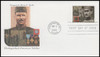 3393 - 3396 / 33c Distinguished American Soldiers Set of 4 Fleetwood 2000 FDCs