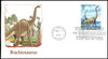 3136a-o / 32c World of Dinosaurs 1997 Set of 15 Fleetwood FDCs