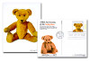 UX382 - UX385 / 23c Teddy Bears 100th Anniversary Set of 4 Fleetwood 2002 Postal Card First Day Covers
