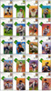 UX337 - UX356 / 20c Legends of Baseball Set of 20 Fleetwood 2000 FDC Postal Cards