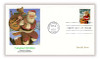 3004b - 3007b / 32c Santa and Children Booklet Issue Singles Set of 4 Christmas Series 1995 Fleetwood FDCs