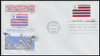 3403a - t / 33c Stars and Stripes : Historic American Flags 2000 Set of 20 Cover Craft Cachets FDCs With Insert Card (Limited Edition of Only 140 Made)