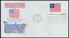3403a - t / 33c Stars and Stripes : Historic American Flags 2000 Set of 20 Cover Craft Cachets FDCs With Insert Card (Limited Edition of Only 140 Made)