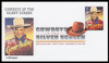 4446 - 4449 / 44c Cowboys of the Silver Screen Set of 4 Digital Color Postmark ( DCP )FDCO Exclusive 2010 FDCs