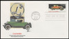 2381 - 2385 / 25c Classic Cars Artist John Benson 1988 Set of 5 Fleetwood FDCs