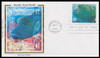 3831 a - j / 37c Pacific Coral Reef : Nature of America Series Set of 10 Colorano Silk 2004 First Day Covers