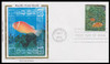 3831 a - j / 37c Pacific Coral Reef : Nature of America Series Set of 10 Colorano Silk 2004 First Day Covers