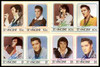 874 - 881 / Elvis Presley Set of 8 Stamps and 4 Souvenir Sheets from St Vincent