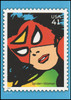 Spider - Woman Marvel Comics Super Heroes Stamp Collectible Jumbo Postcard