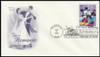 4025 - 4028 / 39c Romance : Art of Disney Series Set of 4 Artcraft 2006 FDCs