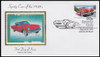 3931 - 3935 / 37c Sporty Cars of the 50's Set of 5 Colorano Silk 2005 First Day Covers