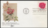1876 - 1879 / 18c American Flowers Set Of 4 Gill Craft 1981 First Day Covers
