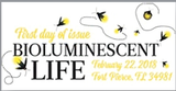 Bioluminescent Life Stamps Digital Color Pictorial Postmark
