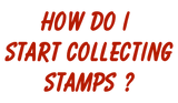 How do I start collecting stamps?