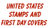 United States Stamps and First Day Covers