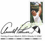 Arnold Palmer Pictorial Postmark