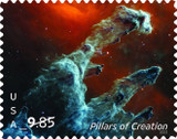 Pillars of Creation Priority Mail Stamp