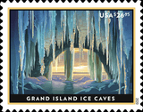 Grand Island Ice Caves, $26.35 Express Mail