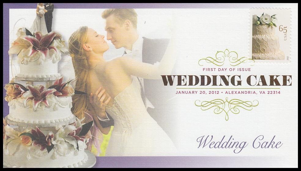 4602 / 65c Wedding Cake 2012 Fleetwood FDC First Day Covers Online