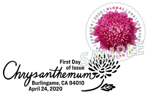 Chrysanthemum Pictorial Postmark