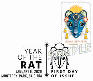 Lunar New Year: Year of the Rat  Pictorial Postmark