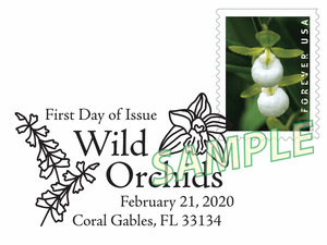 Wild Orchids Pictorial Postmark