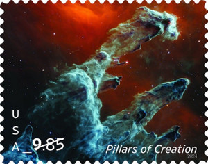 Pillars of Creation Priority Mail Stamp