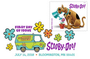 Scooby-Doo, Where Are You? Stamp Digital Color Pictorial Postmark
