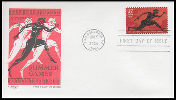 3863 / 37c Summer Olympic Games 2004 Artmaster First Day Cover