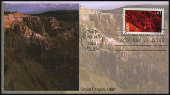 C139 / 63c Bryce Canyon, Utah National Park Airmail 2006 Fleetwood FDC