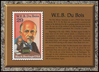 W. E. B. Du Bois : Black Heritage Stamp Collectible Jumbo Postcard