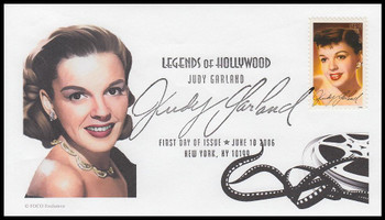 4077 / 39c Judy Garland : Legends of Hollywood Series 2006 FDCO Exclusive FDC