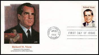 2955 / 32c Richard M. Nixon : President 1995 Fleetwood First Day Cover