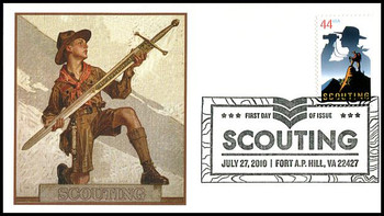 4472 / 100 Years of Scouting : Boy Scouts Fleetwood 2010 First Day Cover