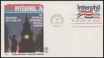 1632 / 13c Interphil ‘76 Fleetwood 1976 First Day Cover