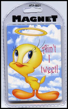 Tweety : Looney Tunes 2.5" x 3.5" Ata-Boy Magnet for Refrigerators, Locker, etc. #1